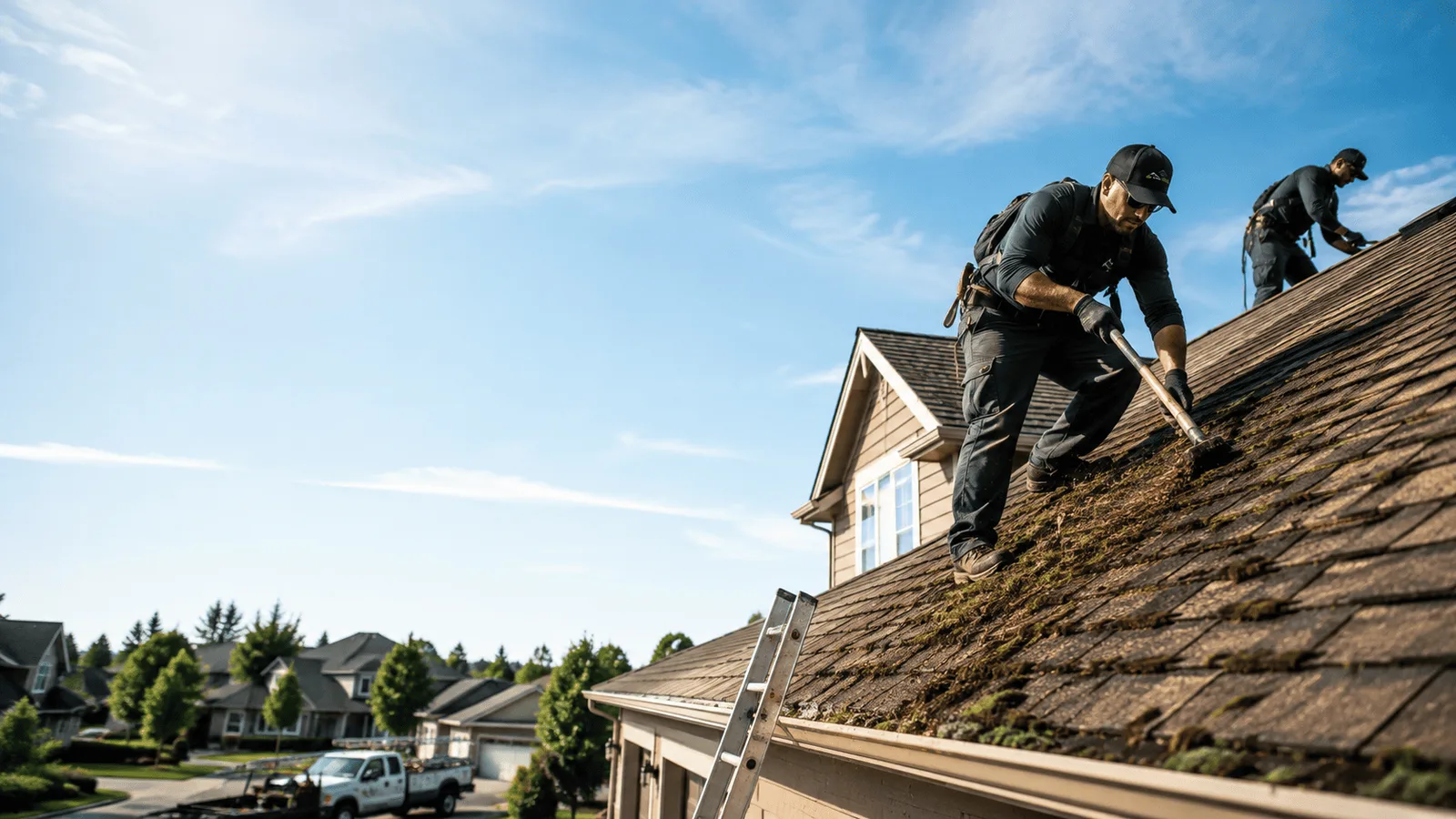 Roof Moss Removal in Attica, OH near me